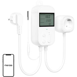 Meross PAMETNA VTIČNICA ZA APPLE HOMEKIT TEMPERATURNI REGULATOR MTS960HK, (5000293065) Cene