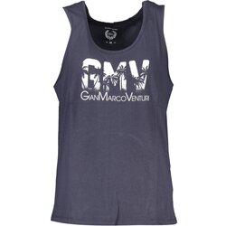 Gianmarco Venturi MEN&#39;S BLUE TANK TOP Cene