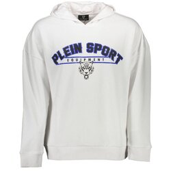 Plein Sport SWEATSHIRT WITHOUT ZIP MAN WHITE Cene