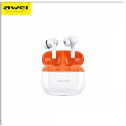 Awei slušalice T1 pro nc bluetooth bubice white/orange Cene