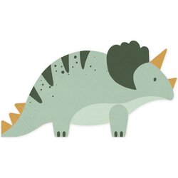 PARTY DECO serviete triceratops, 18x10 cm Cene