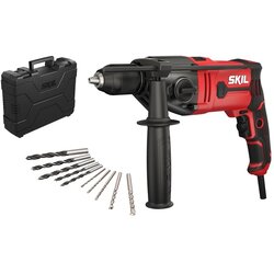 Skil 6745 GA drill 3200 RPM Keyless 2.6 kg Black, Red Cene