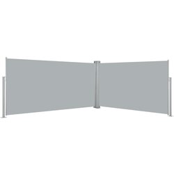 vidaXL Bočna Tenda Uvlačiva 160x600 cm Siva Cijene