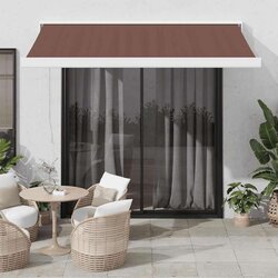 Tenda na automatsko uvlačenje smeđa 350 x 250 cm Cijene
