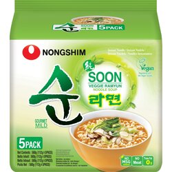 NONGSHIM Instant Noodles - Soon Veggie Ramyun Mild - 560 g Cene