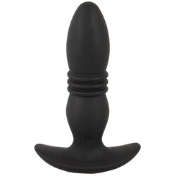 Anos rc thrusting massager with vibration black Cene