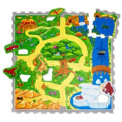 Hakuna Matte Hakuna puzzle podloga za djecu - safari dinosauri 120 x 120 x 1.2 cm Cene
