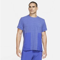 Nike muška majica za fitnes YOGA DRI-FIT SHORT-SLEEVE TOP ljubičasta DH1927 Cene