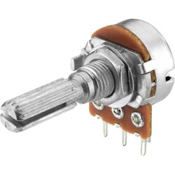 Monacor 0012090 VRB-100M1 vrtljivi potenciometar 0.2 W 1 kΩ 1 St. Cene