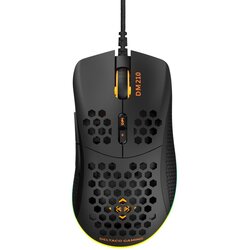 DELTACO GAMING Ultra-Light Gaming Miš, 6400 DPI, RGB, Gumeni Bočni Grip, Crni Cene