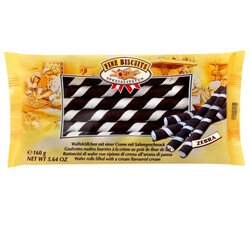 FINE BISCUITS Keks wafer rolne Zebra 160g Cene