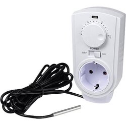 interBär Powersocket-Thermo analogna\, temperaturno nadzorovana vtičnica 8141-108.01 sobni termostat vmesni vtič 1 kos, (20448775) Cene