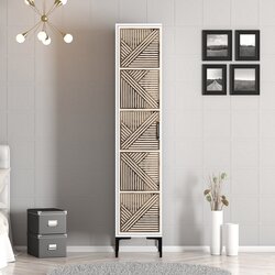 Hanah home kumsal p - white white wardrobe Cene