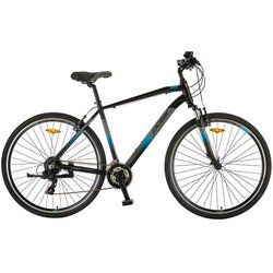 Polar bicikl forester comp black-blue Cene