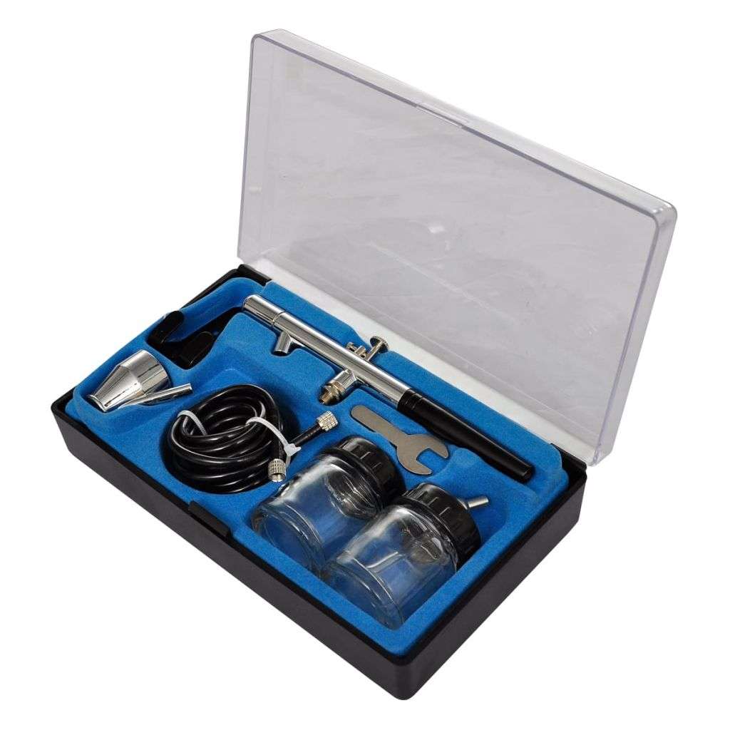 3 Airbrush kompresor komplet s 3 pištolami Cene