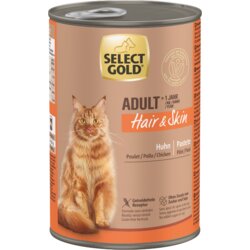 Select Gold Cat Adult Hair&Skin piletina 400 g Cene