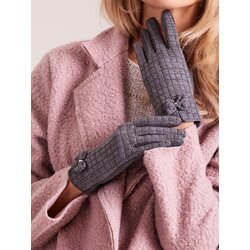Wool Fashion Italia Gloves-AT-RK-9502.25-dark gray Cene