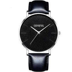 Geneva Sat SI-15458 - Srebrna / Crna Cene
