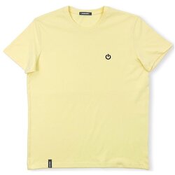 Organic Monkey Majice & Polo majice Power Off T-Shirt - Yellow Mango Rumena Cene