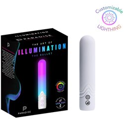 Paradise Pleasure Products RGB mini vibrator Paradise Illumination - The Bullet Cene