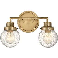 Lesnina XXXL Quintiesse QN-POPPY2-HB-BATH - Zidno svetlo za kupatilo POPPY 2xE27/60W/230V IP44 zlatna Cene