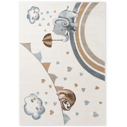 Villeroy Boch Krem dječji tepih 160x230 cm Walk like an Elephant Rainy Party – Cene