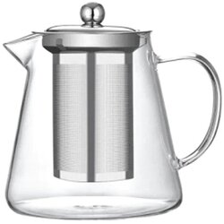 Yaosheng čajnik s filtrom Neem, borosilikatno steklo, prozorna, 0,8 l Cene