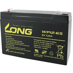 Long WP12-6S WP12-6S svinčeni akumulator 6 V 12 Ah svinčevo-koprenast (Š x V x G) 151 x 99 x 50 mm ploščati vtič 4\,8 mm nizko samopraznjenje\, brez vzdrževanja, (20438826) Cene