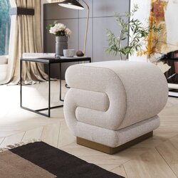 Atelier Del Sofa Sally - Cream Cream Pouffe Cene