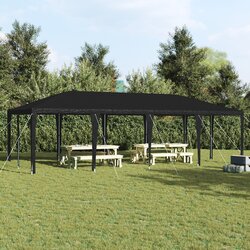 vidaXL Šotor Antracit 8x4 m PE Cene