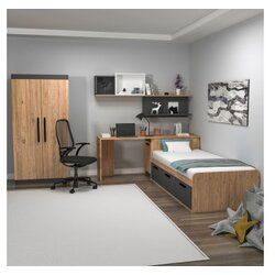 Hanah home dečija soba akser group atlantic pine anthracite Cene