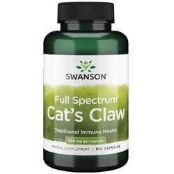 Swanson Mačja kandža 500 mg (100 kapsula) Cene