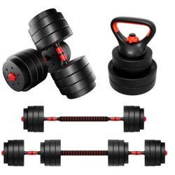 Athler Lion 45 set tegova 40kg - bučice i šipka 4u1 ( 8411 ) Cene