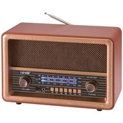 Retro RGB Bluetooth radio 8076BT Cene