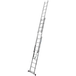 Krause Corda Višenamjenske ljestve na izvlačenje (Radna visina: 6,2 m, Prečke 3 x 9, Aluminij) Cene