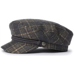 Brixton Kape s šiltom Fiddler cap Siva Cene