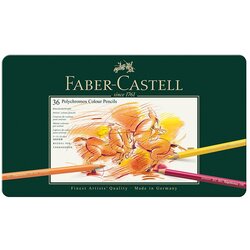 Faber-Castell Barvice Polychromos set - 36 kom - kovinska embalaža (Faber Castell -) Cene