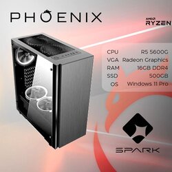 Phoenix Računalo SPARK Y-132 AMD RYZEN 5 5600G/16GB DDR4/NVMe SSD 500GB/Windows 11 PRO Cijene