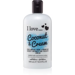 I love... Coconut & Cream gelasto olje za prhanje in kopel 500 ml Cene