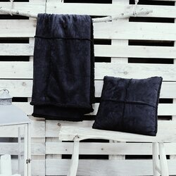 Today Posteljna pregrinjala Pack soft cosy WINTER SPIRIT navy Modra Cene