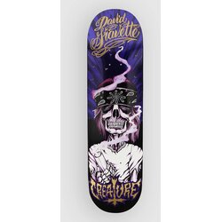 Creature Gravette Hippie Skull Pro 8.3" Skateboard deska black / green Cene