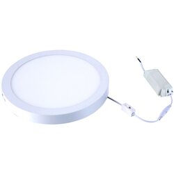 TES Nadometni LED panel 24W 3CCT 1920lm fi 300mm 3 barve svetlobe (možnost izbire z gumbom)) Cene