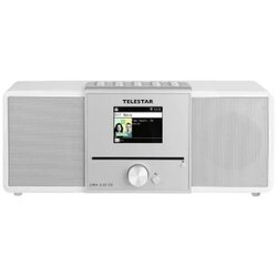 Telestar DIRA S 32i CD (weiß) CD radio DAB+ (1012), UKW (1014), internet DLNA, WLAN, USB, CD, Bluetooth®, internetski radio uklj. daljinski upravljač bijela Cene