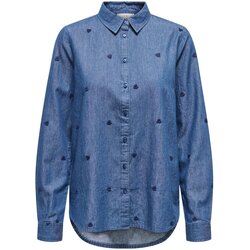 JDY Bluza 'JDYLOVE' plavi traper Cene