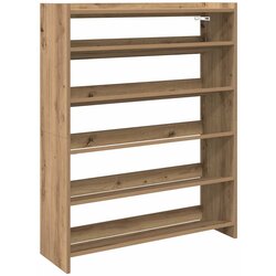 vidaXL stalak za cipele boja hrasta 80x25x100 cm konstruirano drvo Cijene