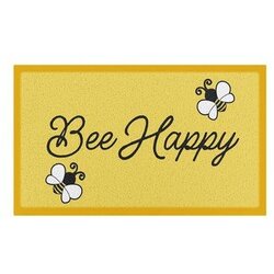 Artsy Doormats Predpražnik iz PVC-ja 60x90 cm Bee Happy – Cene