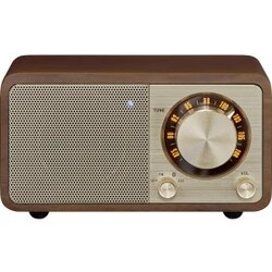 Sangean UKW Stolni radio WR-7 Genuine Mini Bluetooth Mogućnost punjenja Trešnja Cene