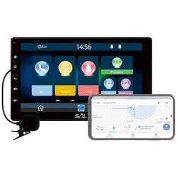 Sal Auto radio, 4 x 45W, 9" LCD Display, BT, USB, microSD - VB X1000 Cijene