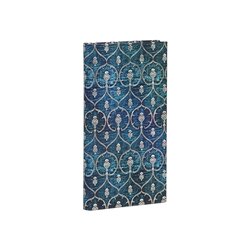 Paperblanks Bilježnica Blue Velvet Slim s tvrdim uvezom, šarena – linije Cene