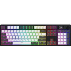 Hator Skyfall Pro Wireless 100 tipkovnica Igranje USB + RF Wireless + Bluetooth QWERTY US Engleski Crno, Sivo Cene